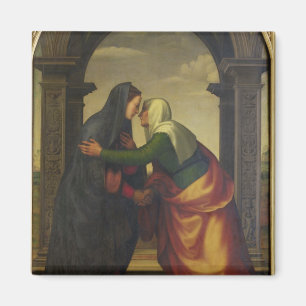 Imán El Visitation de St. Elizabeth al Virgen María