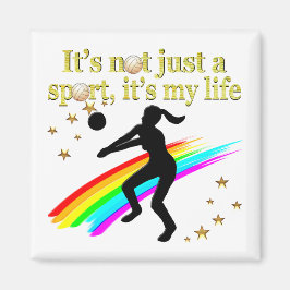 IMÁN EL VOLEIBOL DE ORO ES MI DISEÑO DE VIDA