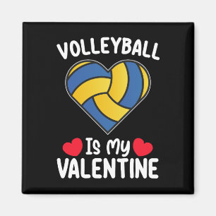 Imán El voleibol es mi deporte de San Valentín