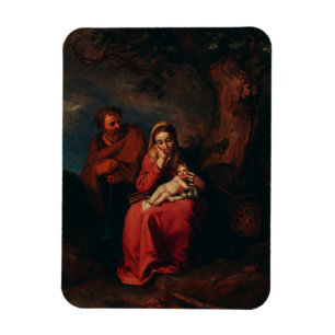 Imán El vuelo a Egipto por Abraham Bloemaert 