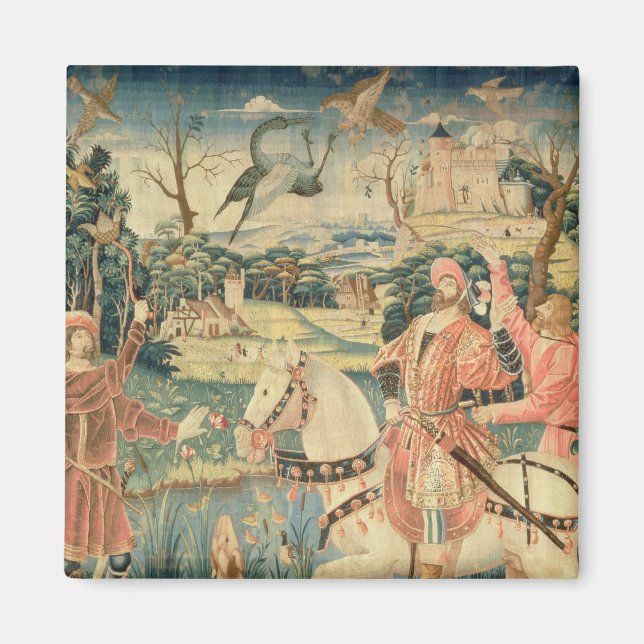 Imán El vuelo de la garza, franco-flamenca (Frente)