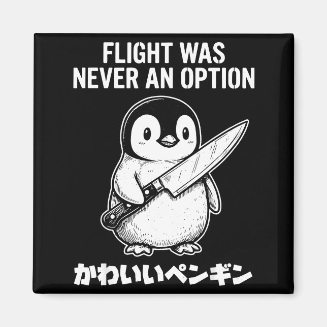 Imán El vuelo nunca fue una opción (Frente)