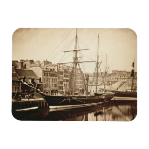Imán El yate imperial "La Reine Hortense" en Le Havre