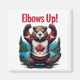 Imán Elbows Up Canada