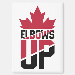 Imán Elbows Up Canada