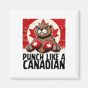 Imán Elbows Up Canada Canada Counter Tarifas Beaver B
