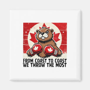 Imán Elbows Up Canada Canada Counter Tarifas Beaver B