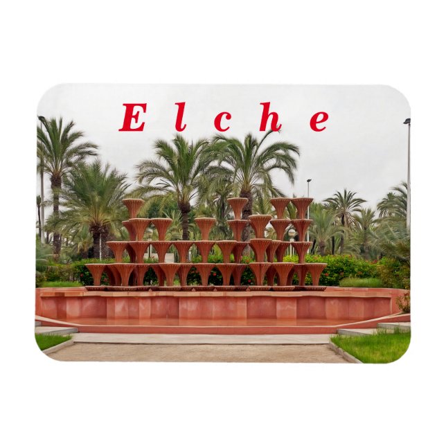 Imán Elche. El Palm Grove. #8 (Horizontal)