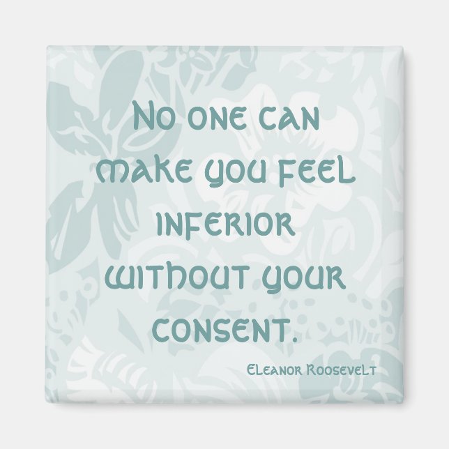 Imán Eleanor Roosevelt Sayings Fridge Magnets (Frente)