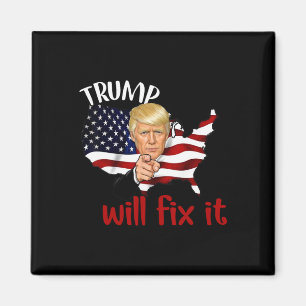 Imán Elección Trump 2025 Lo Arreglará Diseño