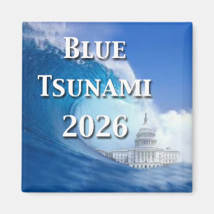 Imán Elección Tsunami Azul 2026