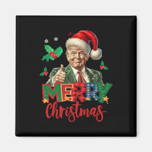 Imán Elecciones de Trump 2024 Feliz Navidad Graciosa T