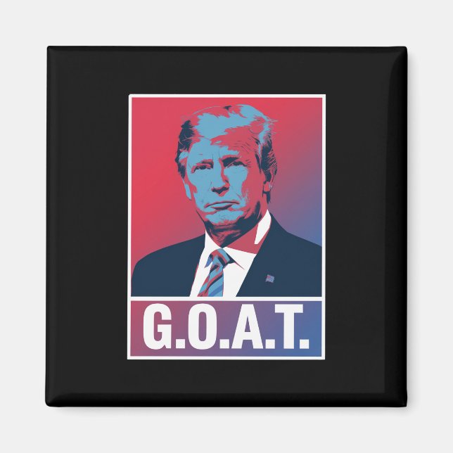 Imán Elecciones de Trump GOAT 2024 (Frente)