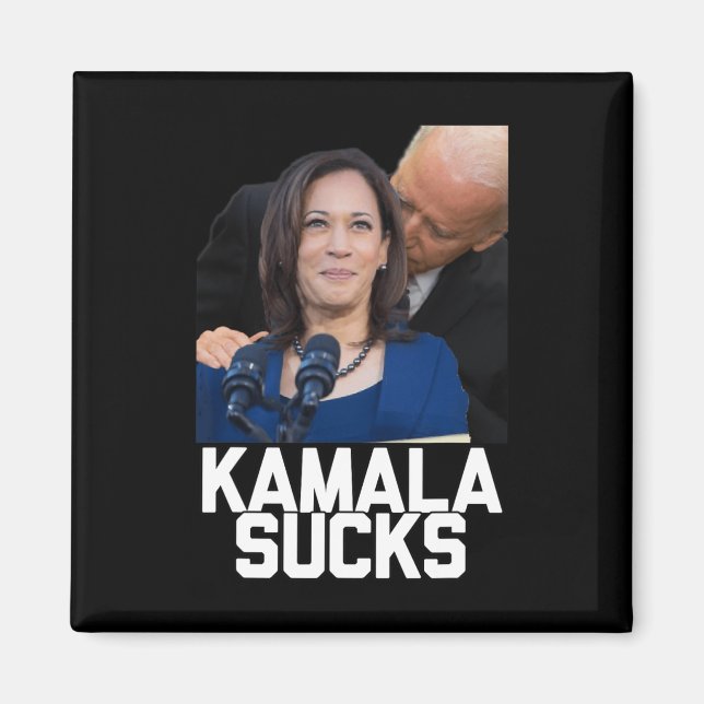 Imán Elecciones presidenciales de Kamala Harris 2024 (Frente)
