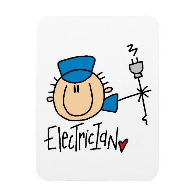 Imán Electricista (Vertical)