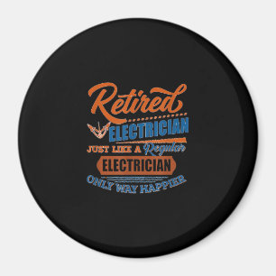 Imán Electricista jubilado - Regalo eléctrico