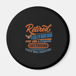 Imán Electricista jubilado - Regalo eléctrico
