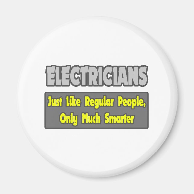 Imán Electricistas... más inteligentes (Frente)