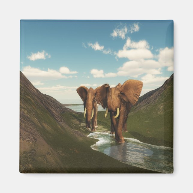 Imán Elefante (Frente)