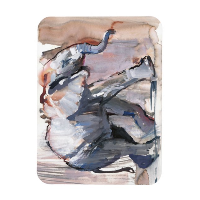 Imán elefante bebé 2012 (Vertical)