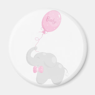Imán Elefante con globo