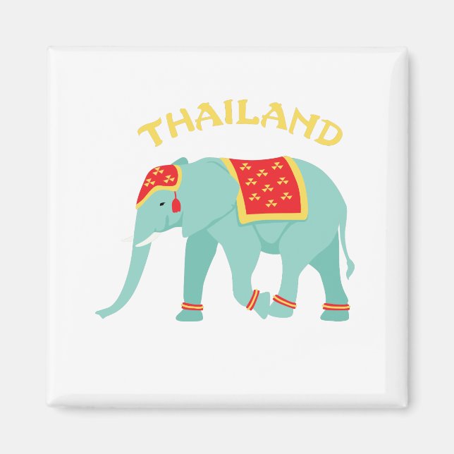 Imán Elefante de Tailandia (Frente)