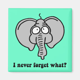 Imán Elefante divertido