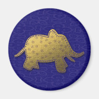 elefante dorado
