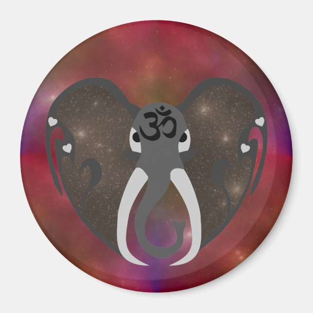 Imán Elefante escuchando al Cosmos (Frente)