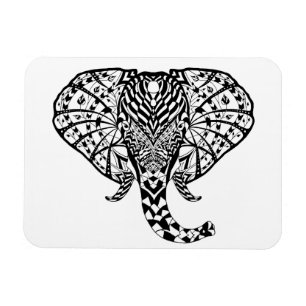 Imán Elefante étnico del modelo