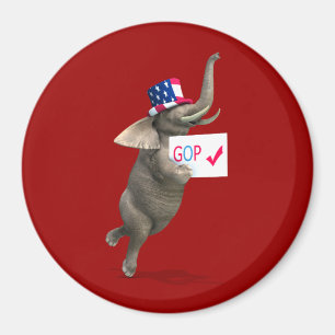 Imán Elefante GOP
