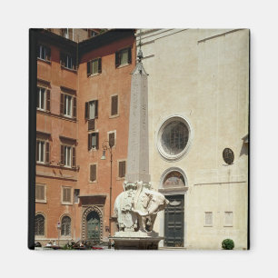 Imán Elefante llevando un Obelisco Egipcio, 1667