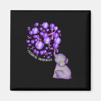 Imán Elefante que sopla leones morados sobredosis Aware