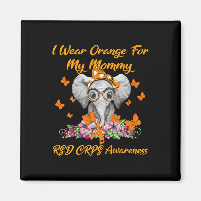 Imán Elefante Que Uso Naranja Para Mi Mami RSD Con Aten (Frente)
