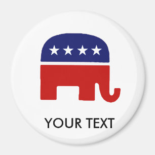 Imán Elefante republicano del elefante/GOP