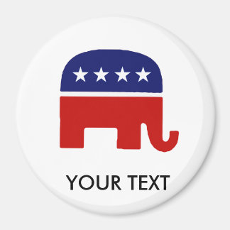 Imán Elefante Republicano / Elefante GOP