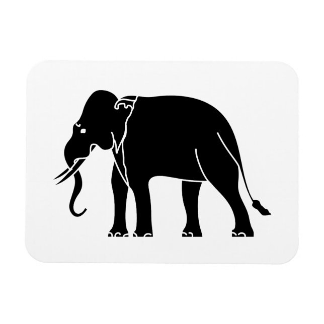 Imán Elefante siamés (Horizontal)