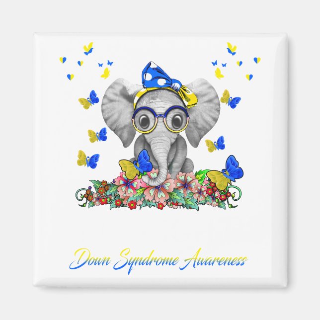 Imán Elefante Su Lucha Es Consciente De Mi Síndrome De  (Frente)