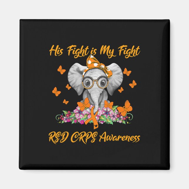 Imán Elefante Su Lucha Es Mi Conciencia De Rsd Crps (Frente)