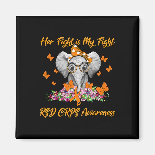 Imán Elefante Su Lucha Es Mi Conciencia De Rsd Crps (Frente)