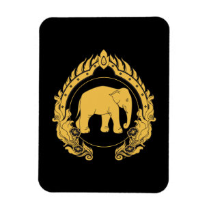 Imán Elefante tailandés