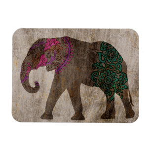 Imán Elefante tribal zen asiático