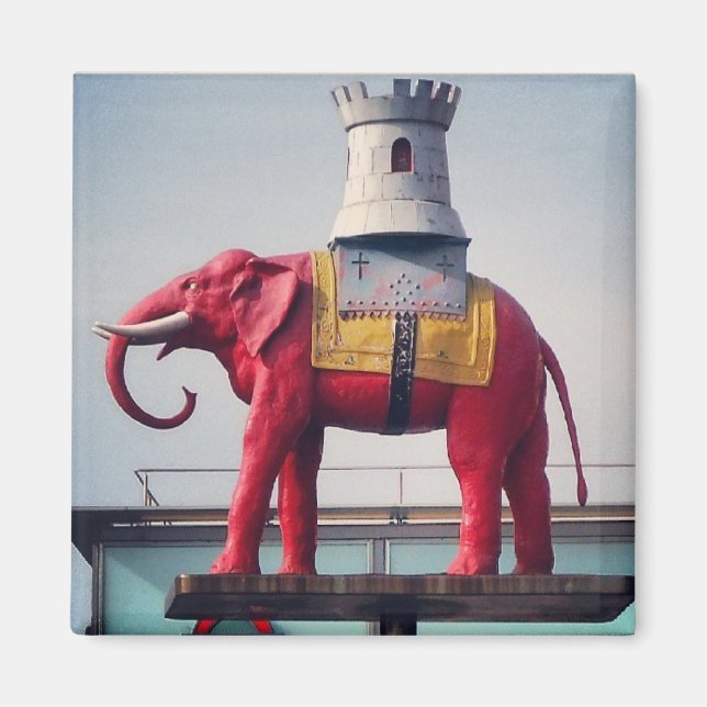 Imán Elefante y Magnet Castle (Frente)