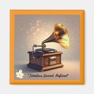 Imán "Elegancia clásica de audio"