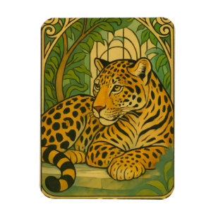 Imán Elegancia de jungla estilizada