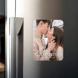 Imán Elegancia festiva Feliz Navidad