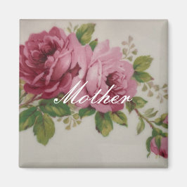 Imán Elegancia rosa rosa