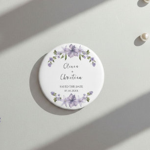Imán Elegant and Personalized Save the Date Magnet