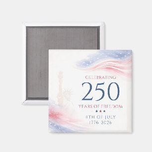 Imán Elegante 250º Día de la Independencia de Estados U
