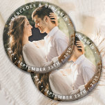 Imán Elegante Bride Groom Foto de nombre moderno Boda d<br><div class="desc">Añada el toque final a su boda con estos imanes de fotos personalizados modernos y sencillos. Perfecto como favores de boda para todos sus invitados. Personalizar estos imanes bodas con tu foto de compromiso favorita, foto recién casada, y personaliza con nombre y fecha. Vea nuestra colección de bodas para encontrar...</div>